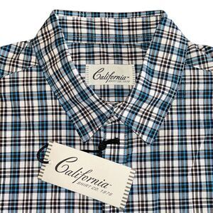 NEW California Shirt Co. Mens Shirt